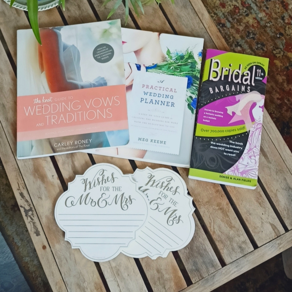 🌷3/15🌷 Bridal wedding planning book Bundle